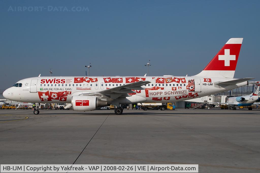 HB-IJM, 1996 Airbus A320-214 C/N 635, Swiss Airbus 320