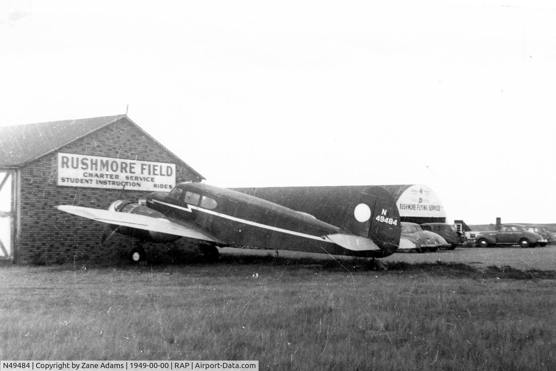 N49484, Cessna 152 C/N 15281303, Cessna T-50 at Rushmore - Field Rapid City, SD