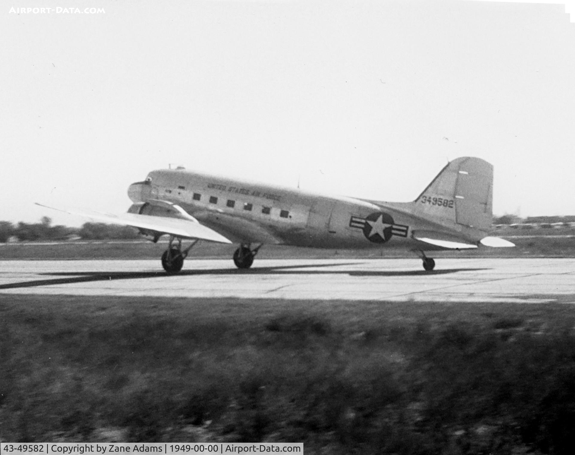 43-49582, 1943 Douglas C-47B Skytrain C/N 15398, USAF C-47B at the Former Lowry AFB - Denver, CO