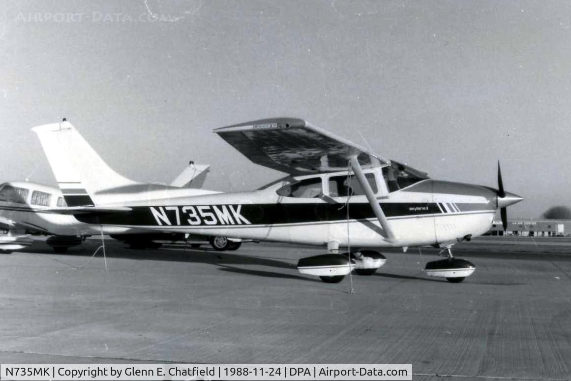 N735MK, Cessna 182Q Skylane Skylane C/N 18265530, Photo taken for aircraft recognition training.  Cessna 182