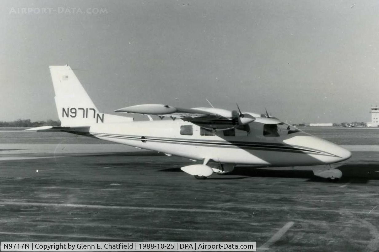 N9717N, Partenavia P-68B C/N Not found N9717N, Photo taken for aircraft recognition training.
