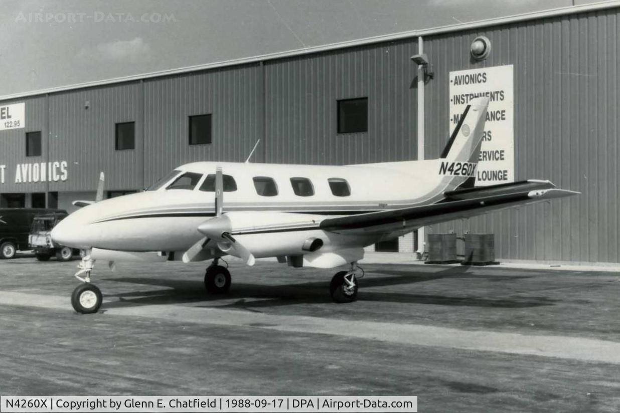 N4260X, 1969 Swearingen SA-26AT Merlin IIB C/N T26-158, Photo taken for aircraft recognition training.  Ex-N4260X, Merlin 2