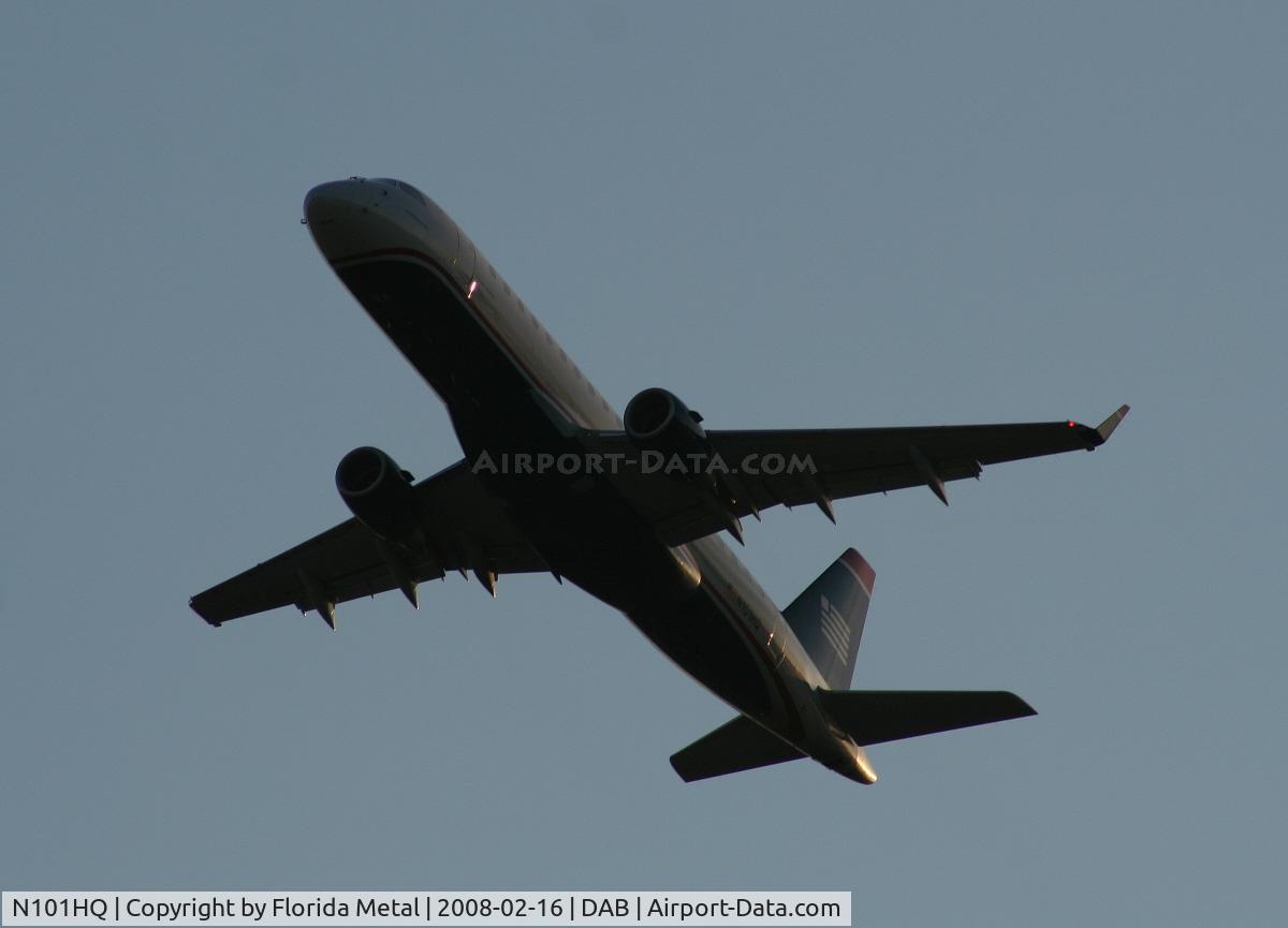 N101HQ, 2007 Embraer 175LR (ERJ-170-200LR) C/N 17000156, US Airways EMB-175