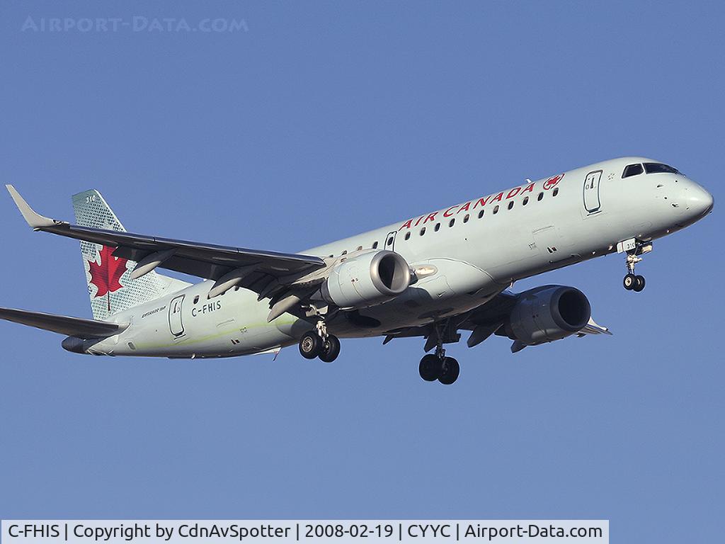 C-FHIS, 2006 Embraer 190AR (ERJ-190-100IGW) C/N 19000036, On final for Rwy 16