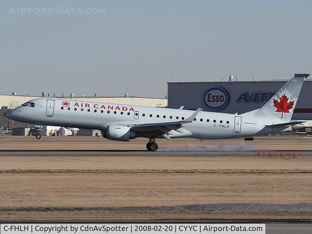 C-FHLH, 2007 Embraer 190AR (ERJ-190-100IGW) C/N 19000068, New Air Canada Embraer 190