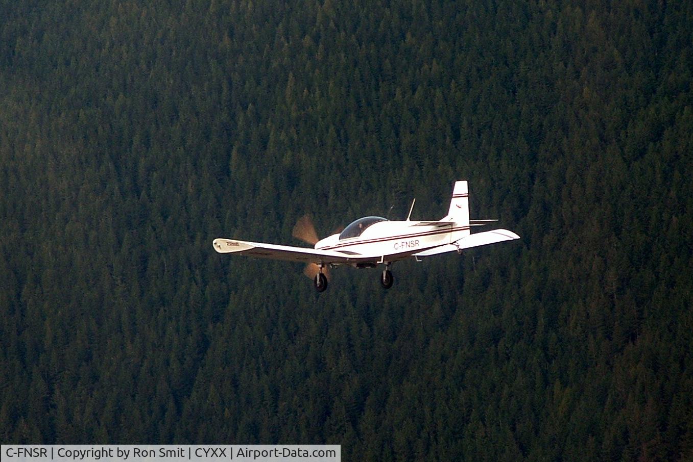 C-FNSR, 1992 Zenair CH-601 Zodiac C/N 6-1788, Zodiac 601 ul td in flight