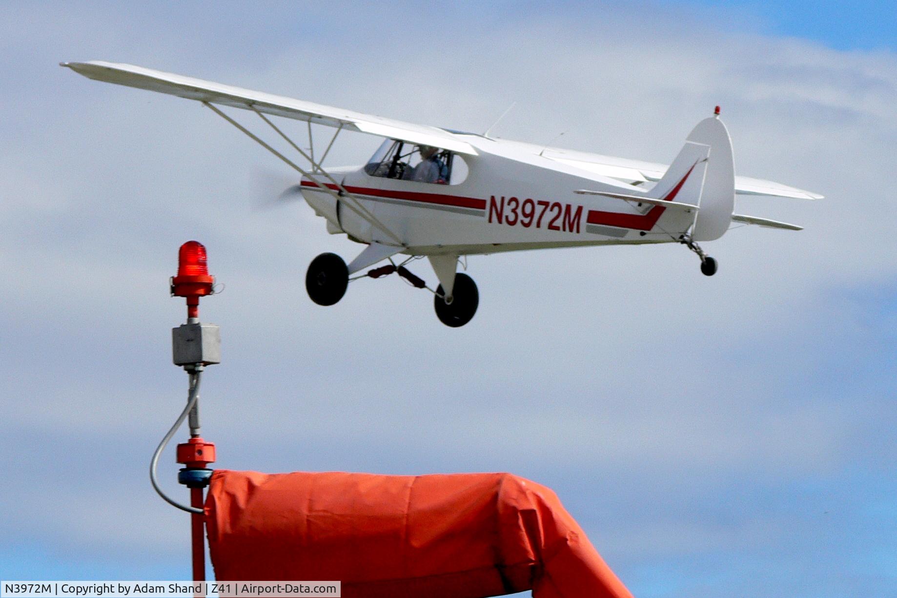 N3972M, 1947 Piper PA-12 Super Cruiser C/N 12-2900, June 2006 First Flight after being dismantled in1965