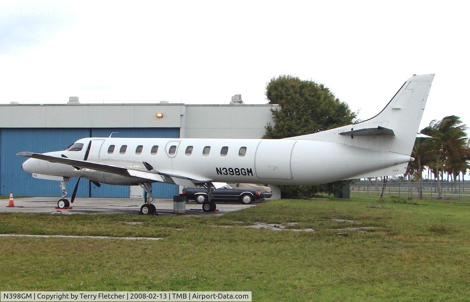 N398GM, 1983 Fairchild Swearingen SA-227AC Metro III C/N AC-552, All white Metro at Tamiami in Feb 2008