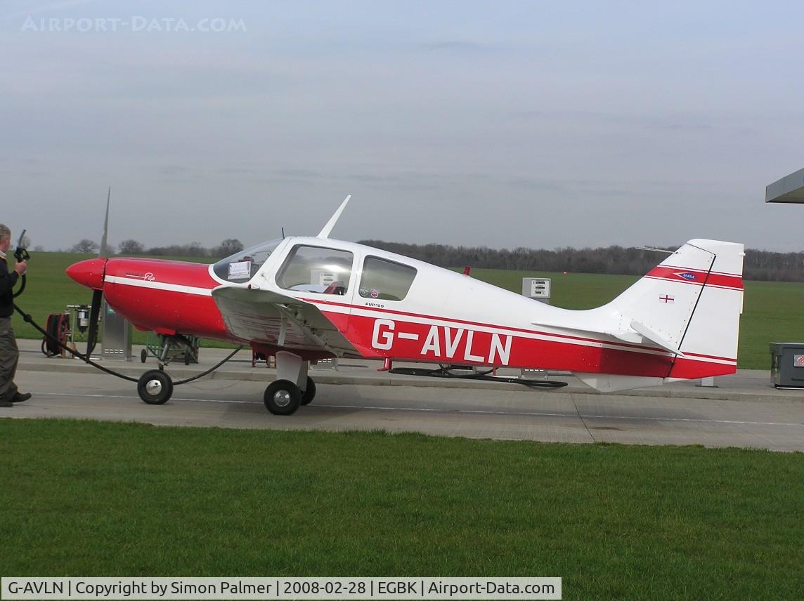 G-AVLN, 1967 Beagle B-121 Pup Series 2 (Pup 150) (Non standard) C/N B121-004, Pup 150 at Sywell