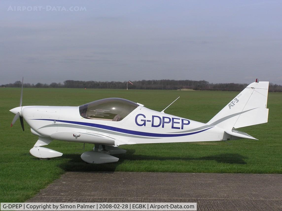 G-DPEP, 2007 Aero AT-3 R100 C/N AT3-027, Aero AT3 visiting Sywell