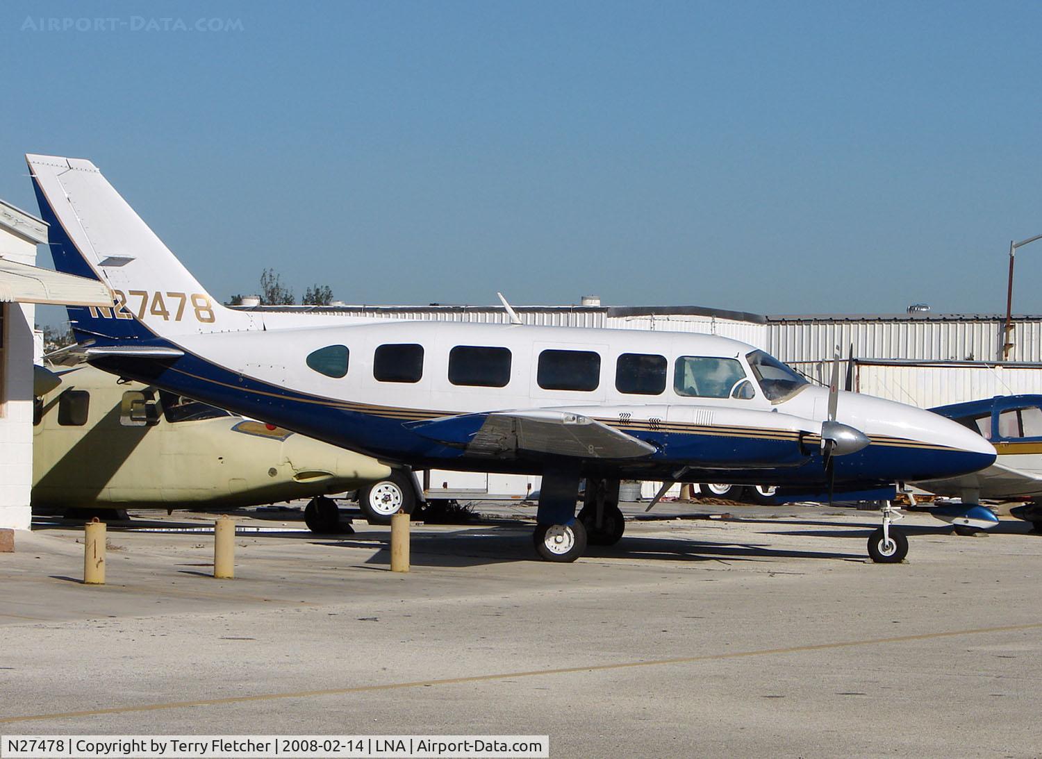 N27478, 1977 Piper PA-31-350 Chieftain C/N 31-7852026, Piper Pa-31-350 at Palm Beach County