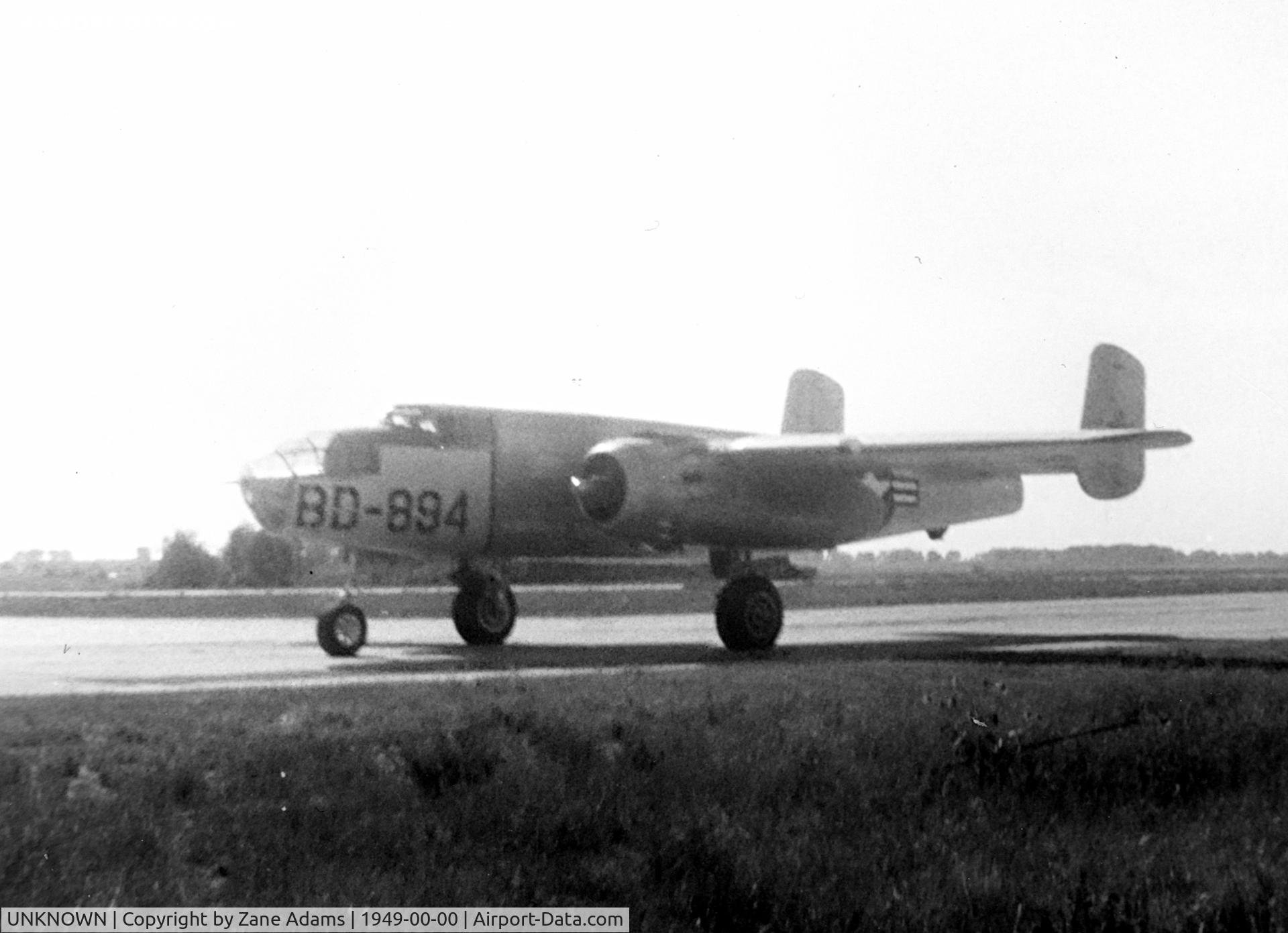 UNKNOWN, Miscellaneous Various C/N unknown, B-25 at the Former Lowry AFB - Denver CO.