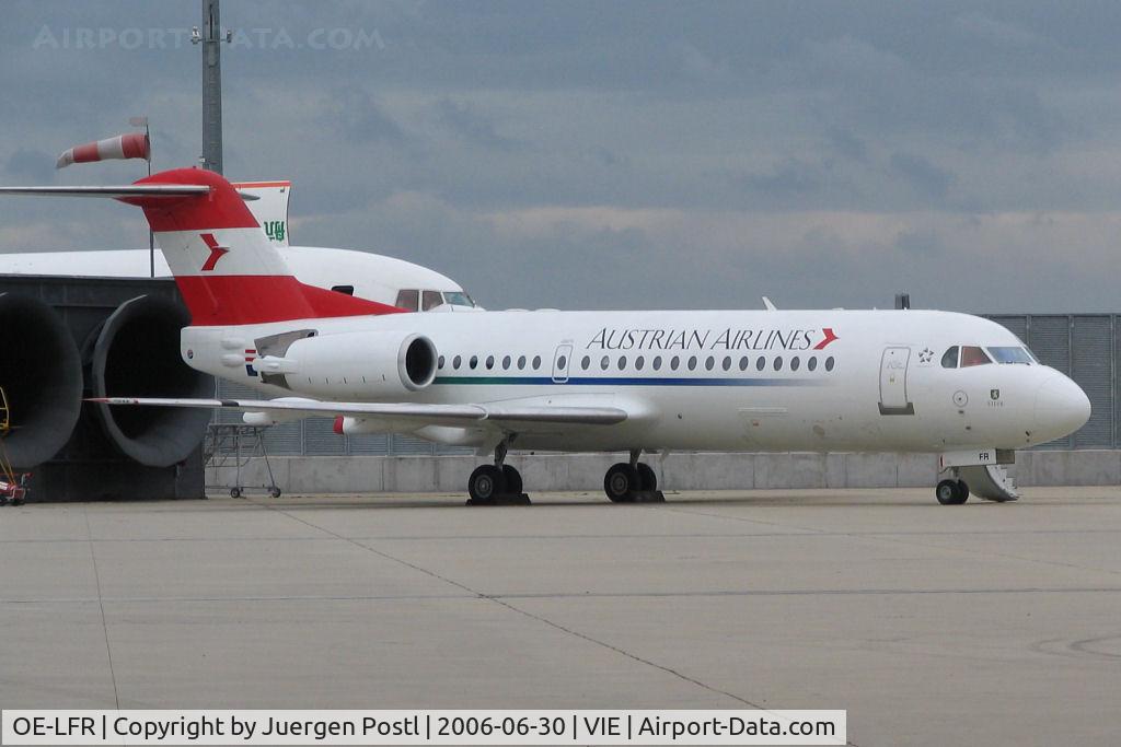 OE-LFR, 1996 Fokker 70 (F-28-0070) C/N 11572, Fokker70