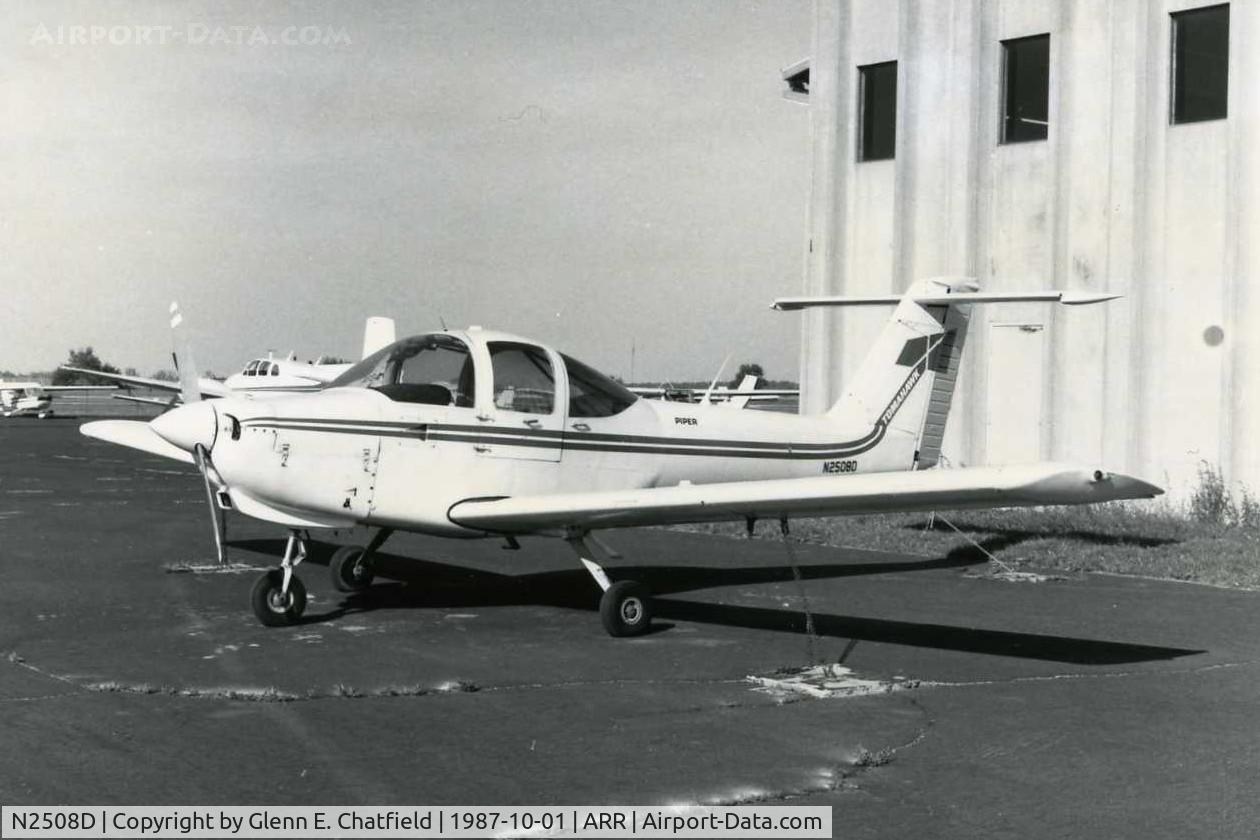 N2508D, 1978 Piper PA-38-112 Tomahawk C/N 38-79A0345, Photo taken for aircraft recognition training.