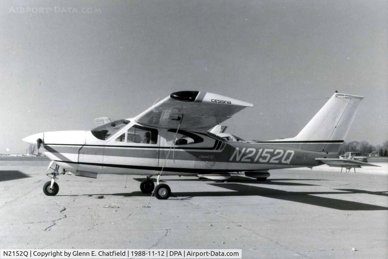 N2152Q, 1974 Cessna 177RG Cardinal C/N 177RG0552, Photo taken for aircraft recognition training.