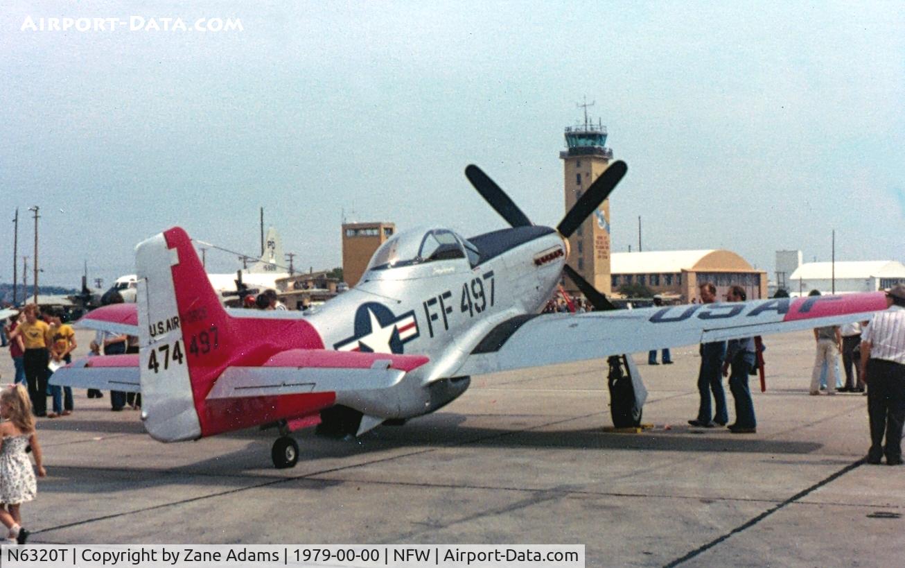 N6320T, 1962 North American P-51D Mustang C/N 122-41037, P-51D at Carswell AFB (Owned by Johnny Rutherford at the time)