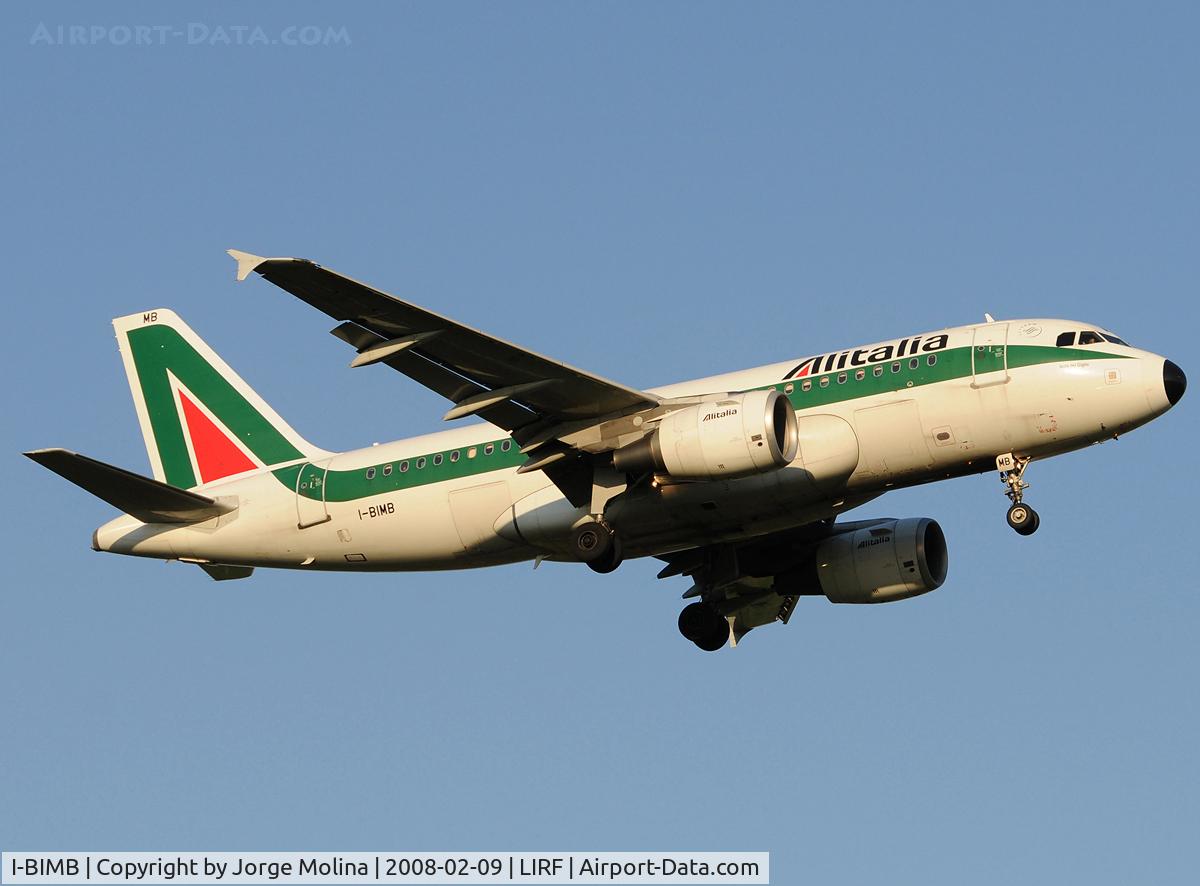 I-BIMB, 2003 Airbus A319-112 C/N 2033, 