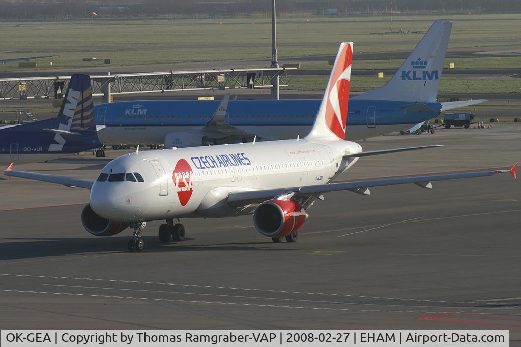 OK-GEA, 2001 Airbus A320-214 C/N 1439, CSA - Czech Airlines Airbus A320