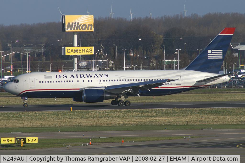 N249AU, 1987 Boeing 767-201 C/N 23901, US Airways Boeing 767-200