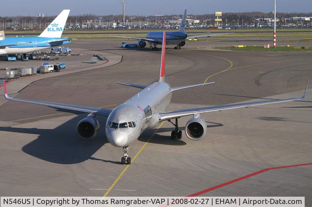 N546US, 1996 Boeing 757-251 C/N 26493, Northwest Airlines Boeing 757-200