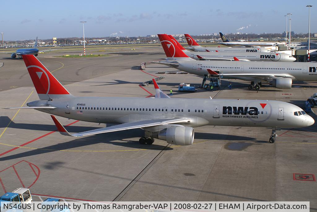 N546US, 1996 Boeing 757-251 C/N 26493, Northwest Airlines Boeing 757-200