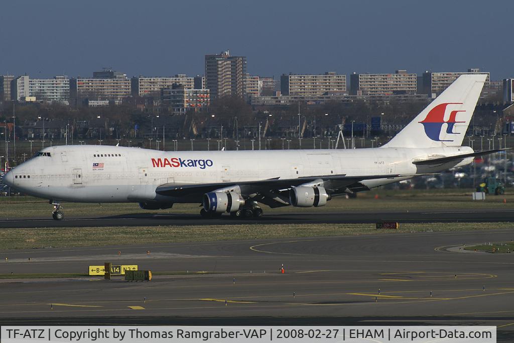 TF-ATZ, 1988 Boeing 747-236B C/N 24088, MAS Kargo Boeing 747-200