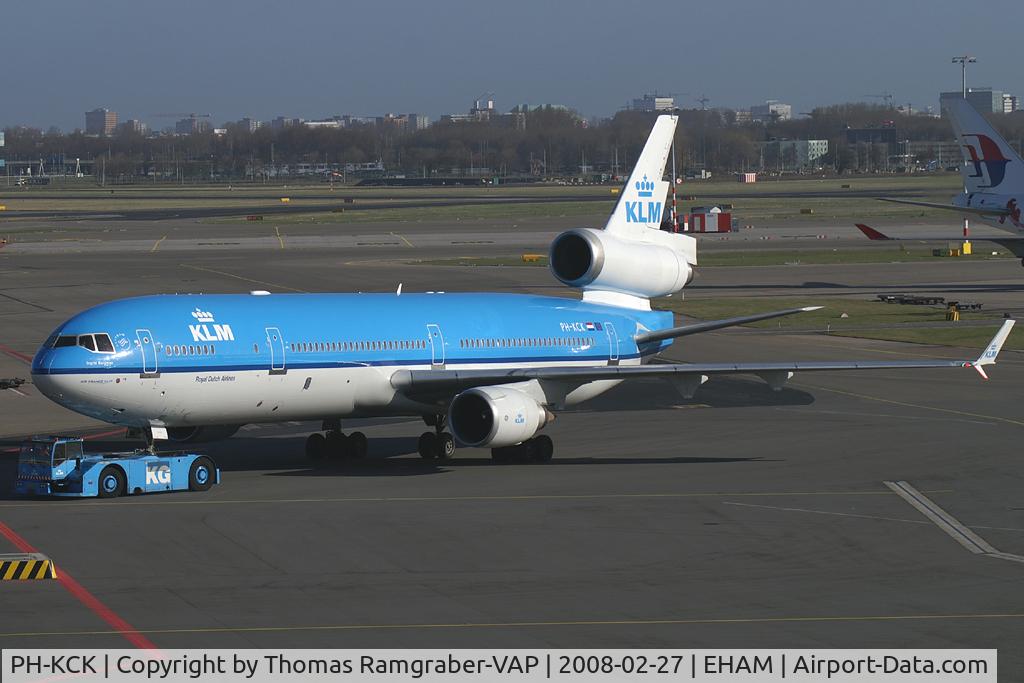 PH-KCK, 1997 McDonnell Douglas MD-11 C/N 48564, KLM - Royal Dutch Airlines MDD MD 11