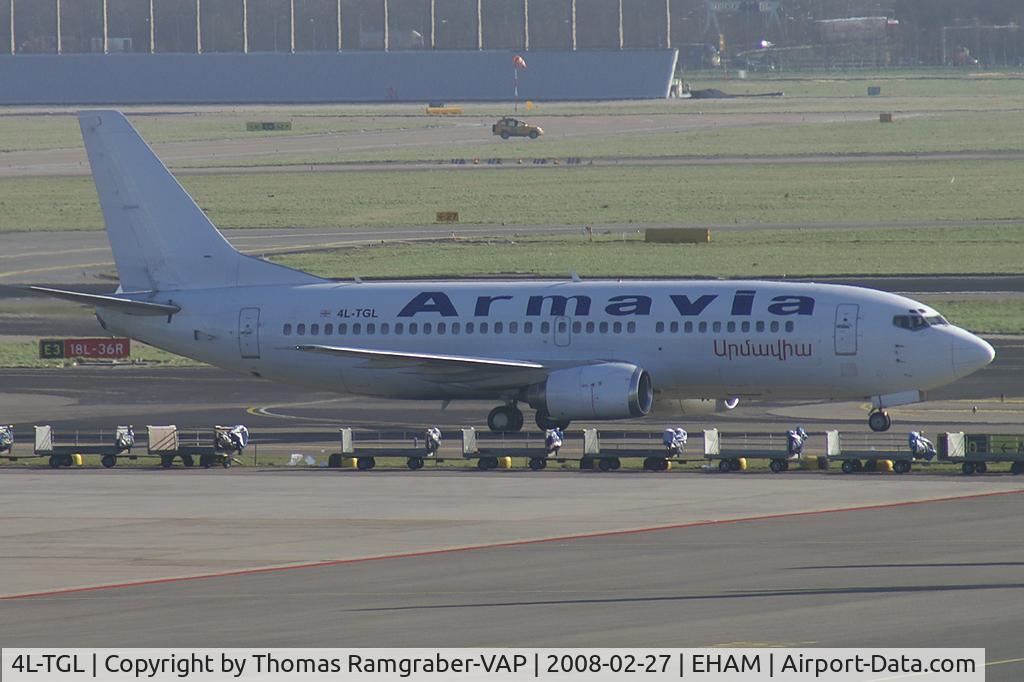 4L-TGL, 1988 Boeing 737-3B7 C/N 23859, Armavia Boeing 737-300
