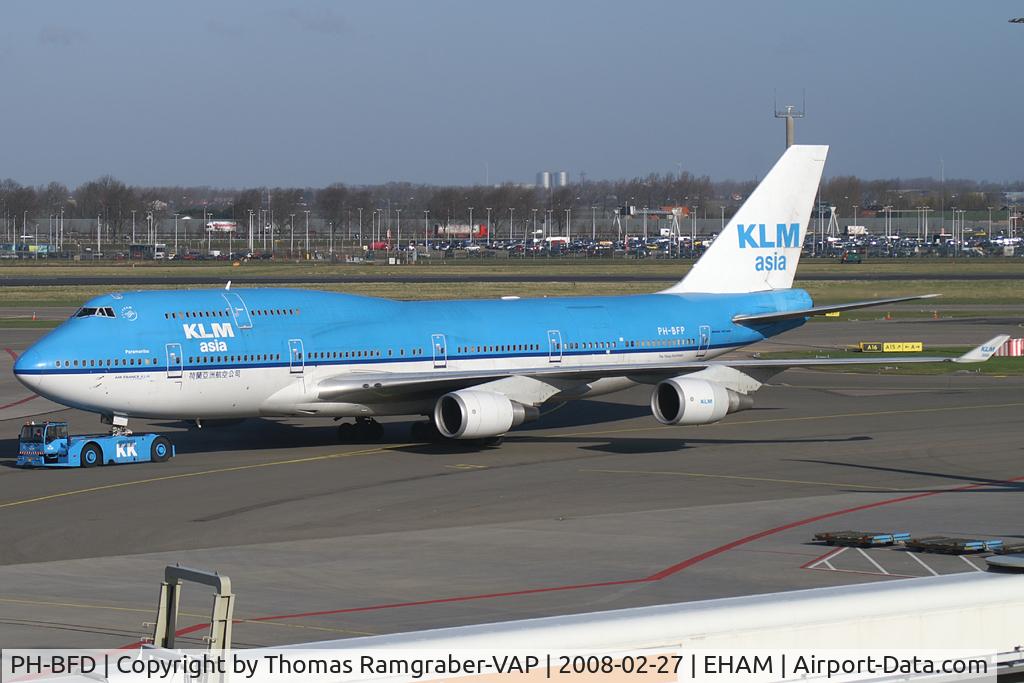 PH-BFD, 1989 Boeing 747-406BC C/N 24001, KLM - Royal Dutch Airlines Boeing 747-400