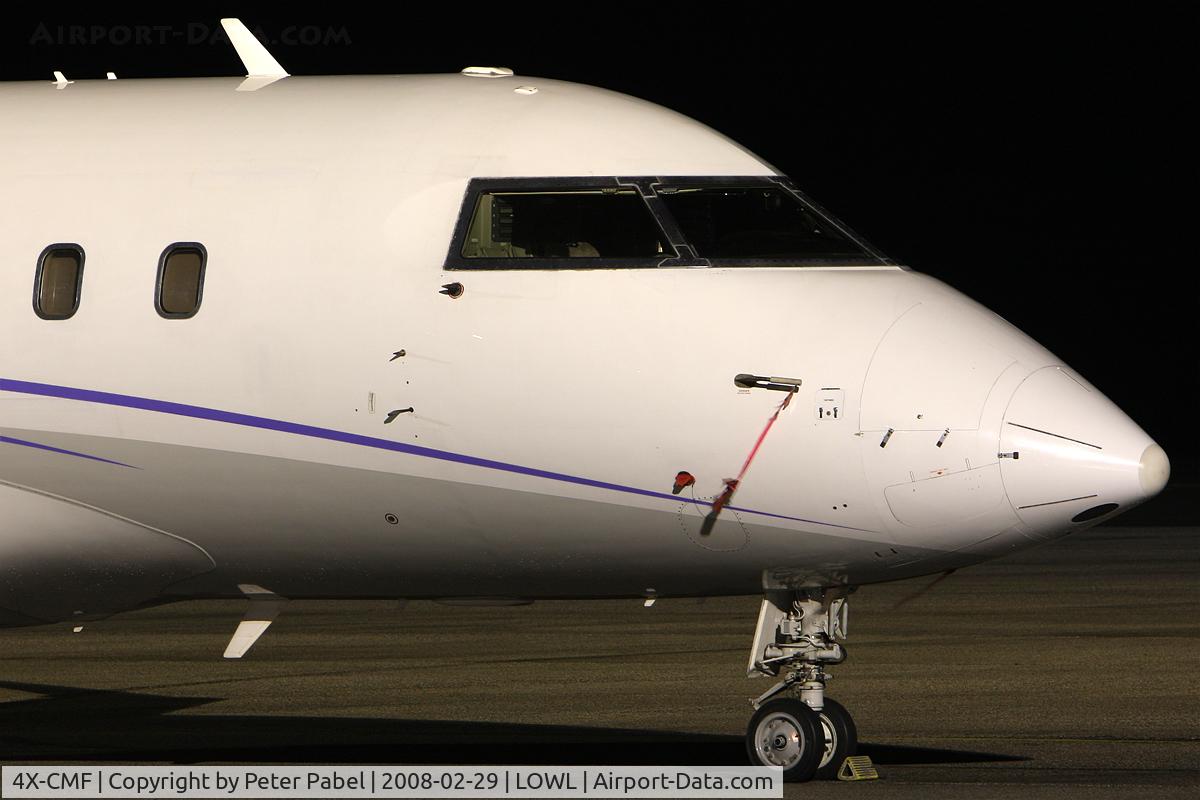 4X-CMF, 2001 Canadair Challenger 604 (CL-600-2B16) C/N 5522, Nice visitor @ lowl