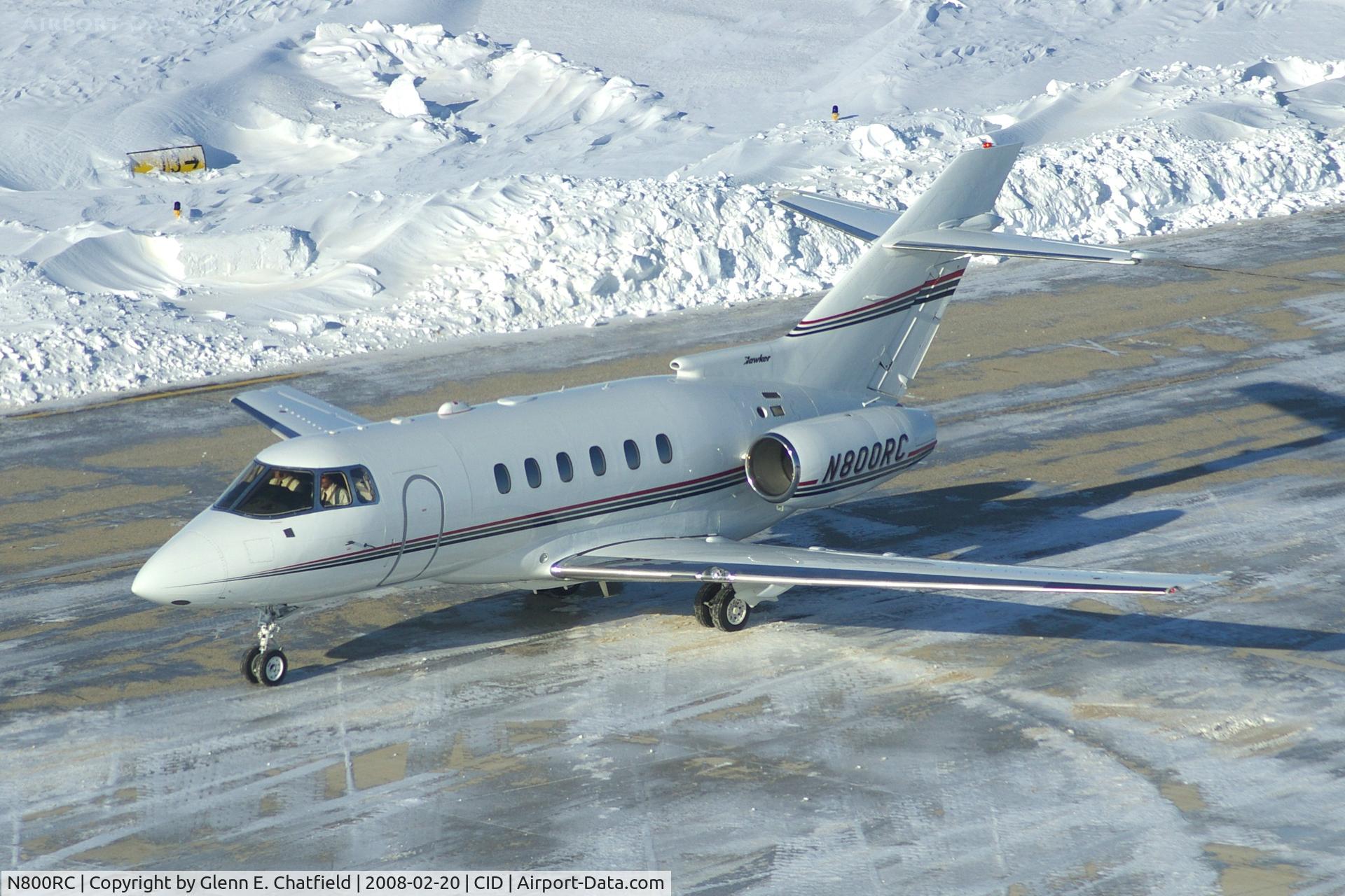 N800RC, 2004 Raytheon Hawker 800XP C/N 258660, One of Rockwell-Collins' planes