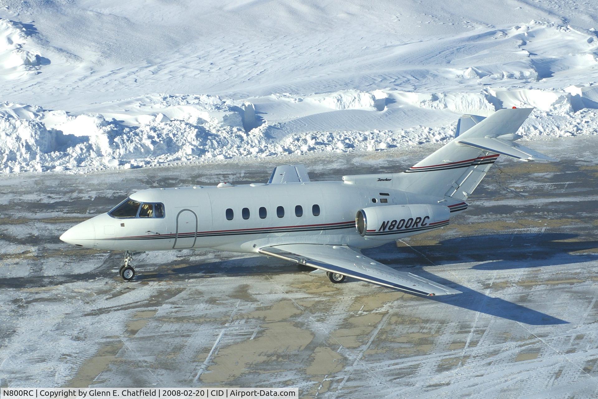 N800RC, 2004 Raytheon Hawker 800XP C/N 258660, One of Rockwell-Collins' planes