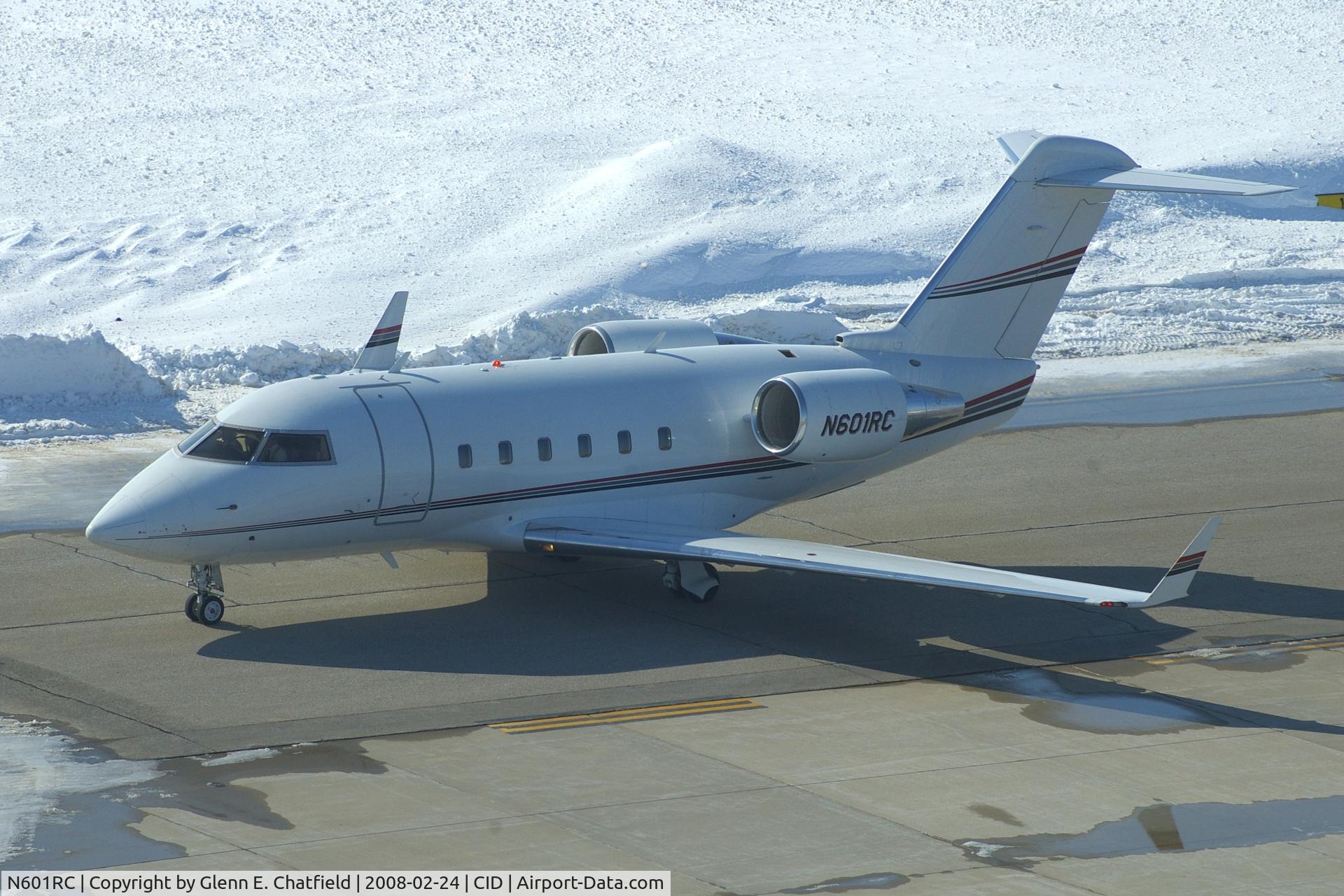 N601RC, 1986 Canadair Challenger 601 (CL-600-2A12) C/N 3055, One of Rockwell-Collins' planes