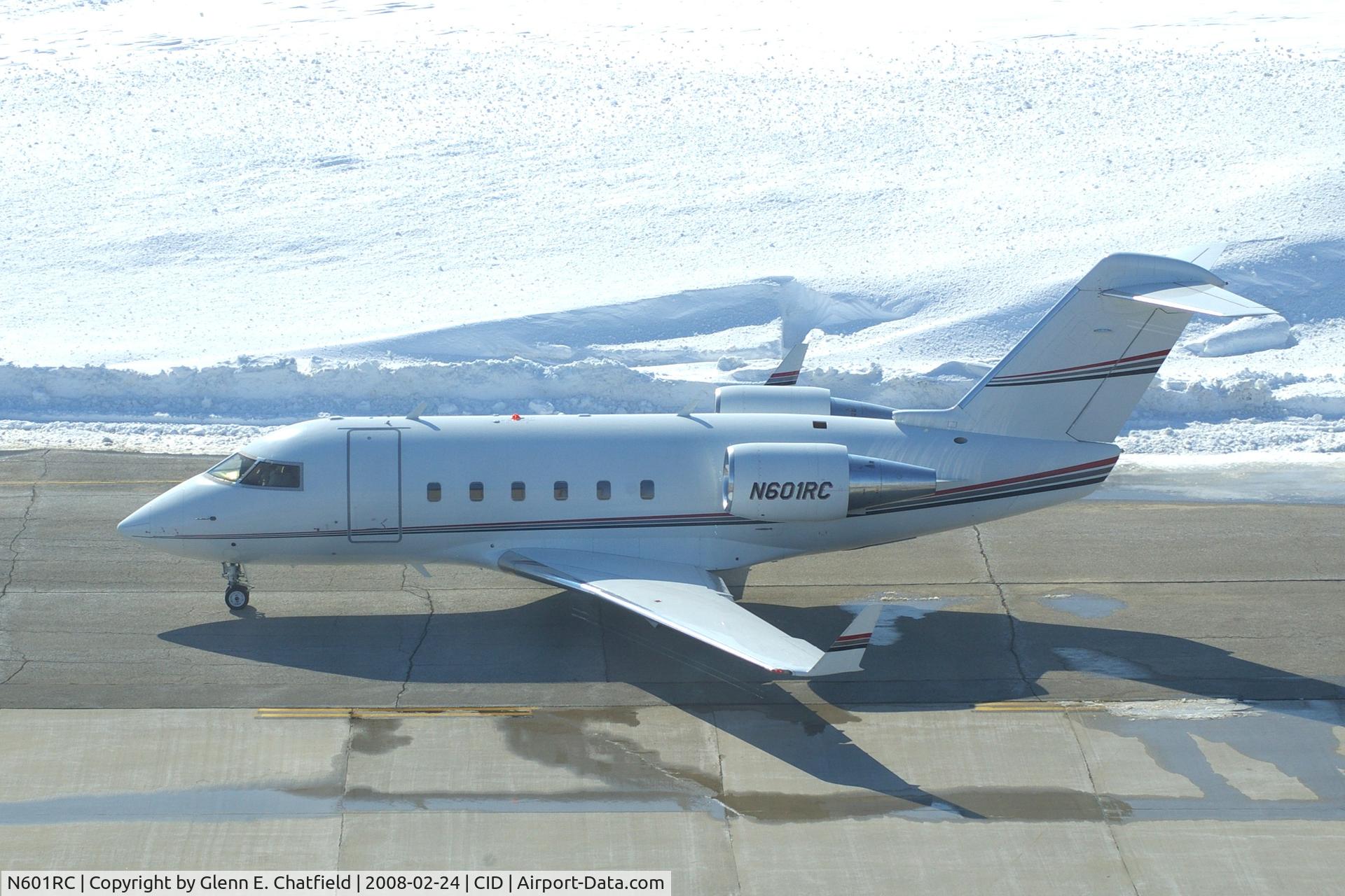 N601RC, 1986 Canadair Challenger 601 (CL-600-2A12) C/N 3055, One of Rockwell-Collins' planes