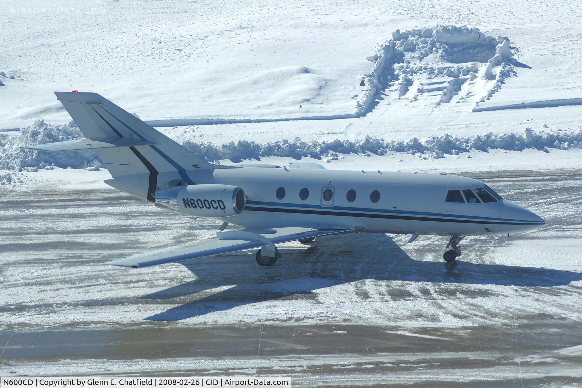 N600CD, 1978 Dassault Falcon 20F-5 (Mystere) C/N 377, operated by Cedar Rapids Steel Transport, otherwise known as CRST trucking