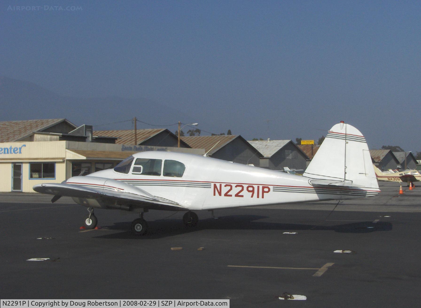 N2291P, 1957 Piper PA-23 Apache C/N 23-902, 1957 Piper PA-23-150 APACHE, two Lycoming O-320s 150 Hp each