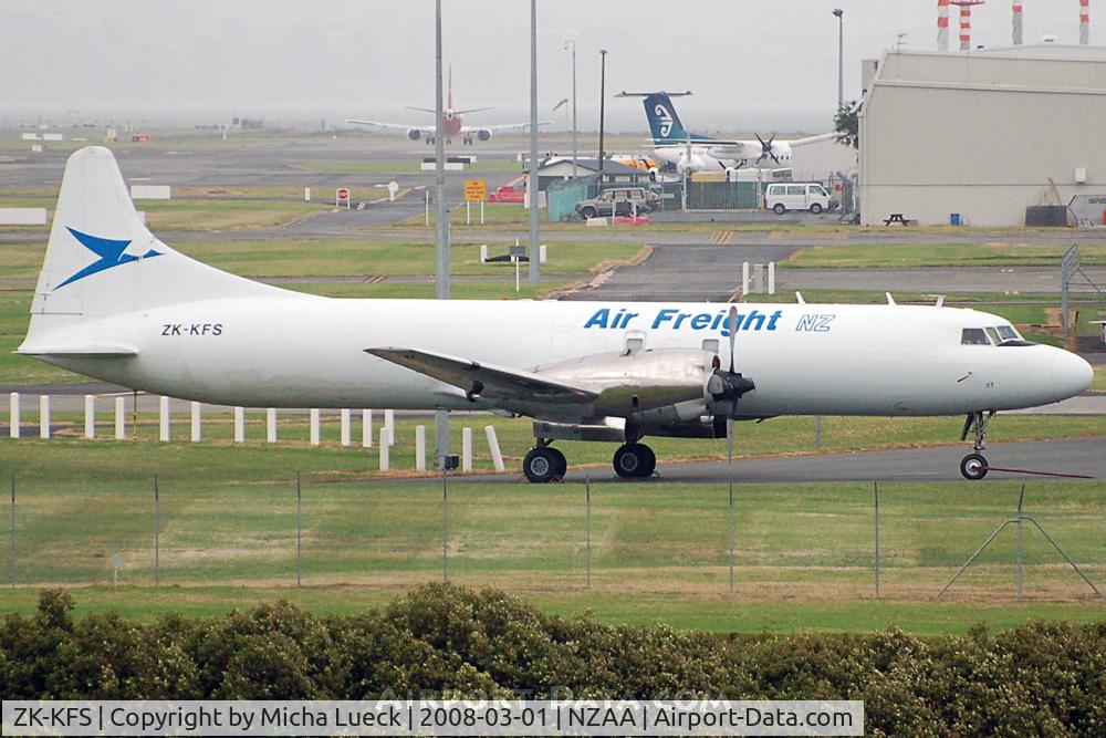 ZK-KFS, Convair VC-131F (R4Y-1) Samaritan C/N 277, At Auckland