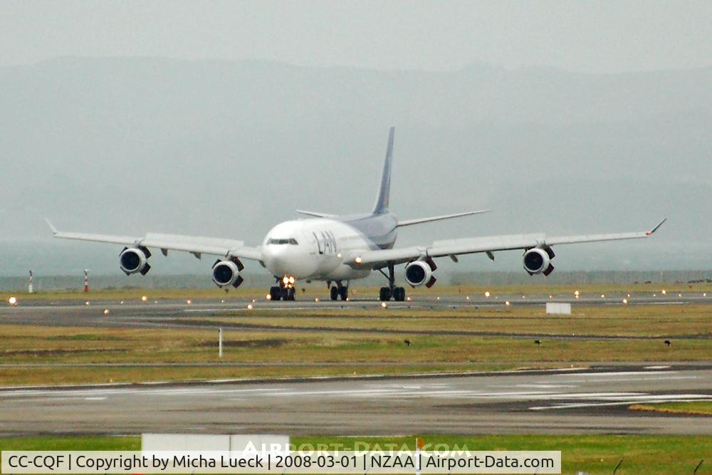 CC-CQF, 2001 Airbus A340-313X C/N 442, Rolling/breaking