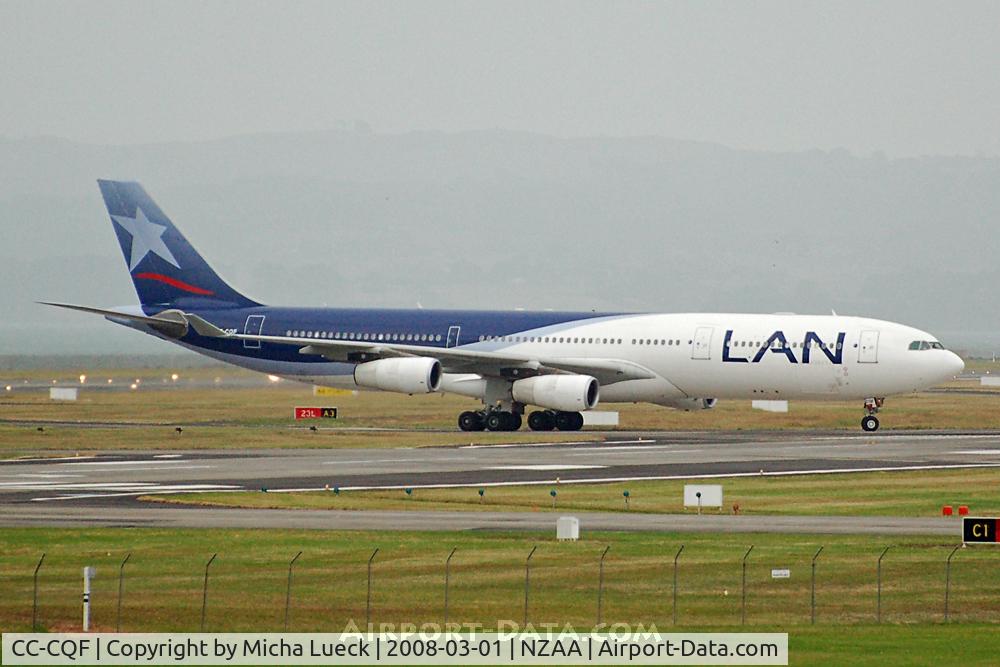 CC-CQF, 2001 Airbus A340-313X C/N 442, Taxinng to the gate