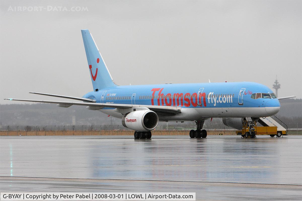 G-BYAY, 1999 Boeing 757-204 C/N 28836, Div. SZG