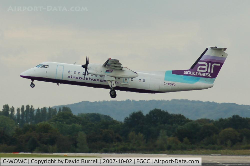 G-WOWC, 1991 De Havilland Canada DHC-8-311 Dash 8 C/N 311, Air Southwest - Taking Off