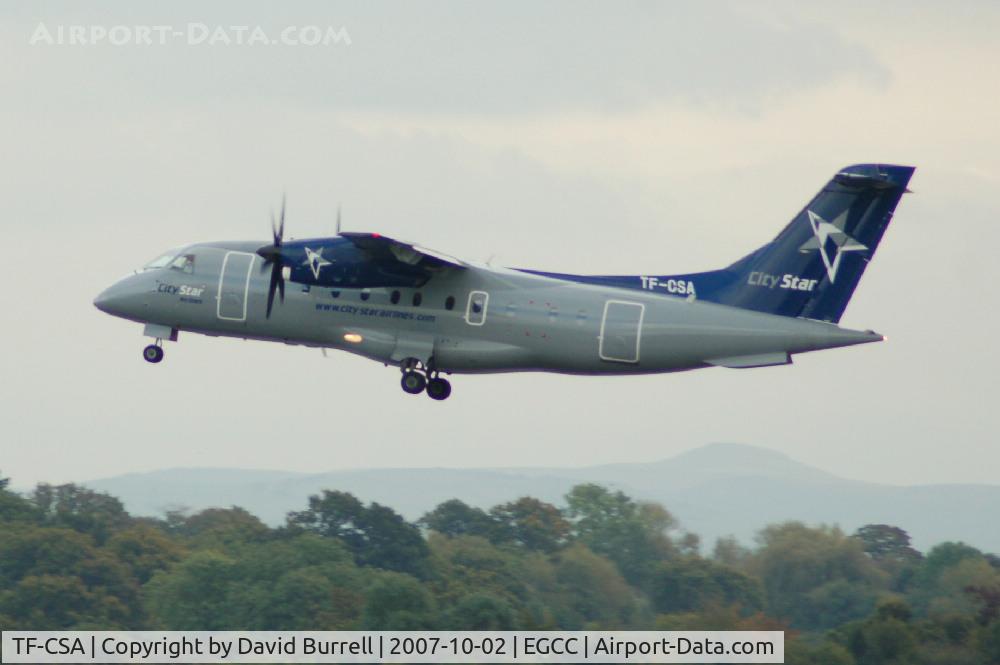 TF-CSA, 1998 Dornier 328-100 C/N 3091, City Star Airlines - Taking off