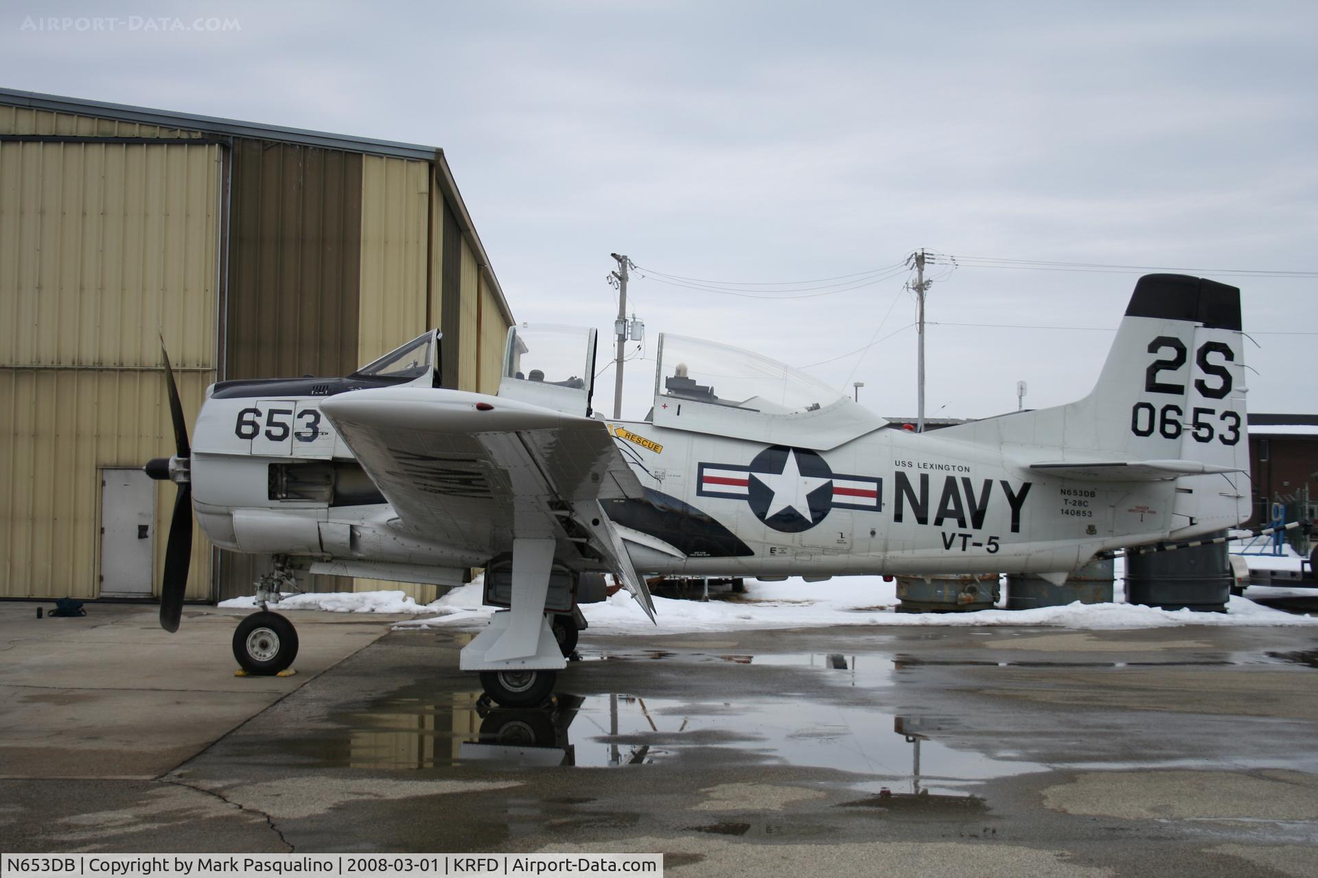 N653DB, 1957 North American T-28C Trojan Trojan C/N 226-230, North American T-28C