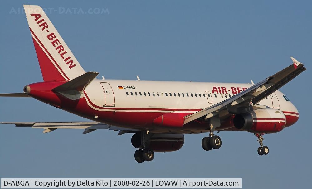 D-ABGA, 2005 Airbus A319-132 C/N 2383, AIR BERLIN  A319