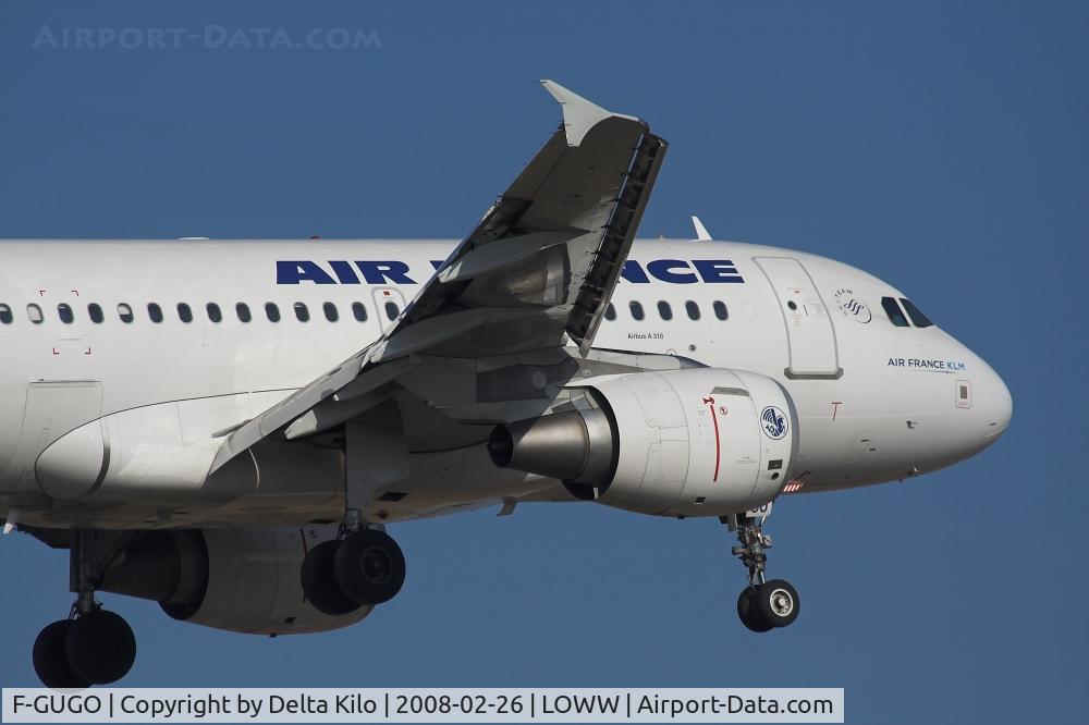 F-GUGO, 2006 Airbus A318-111 C/N 2951, Air France A318-111