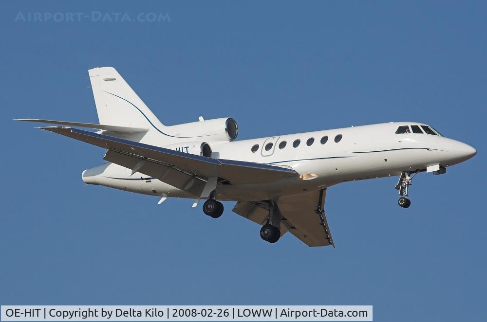 OE-HIT, 1990 Dassault Falcon 50 C/N 222, FLICK FALCON 50