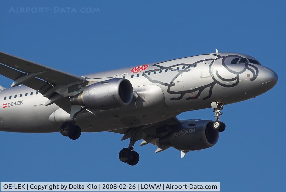 OE-LEK, 2007 Airbus A319-112 C/N 3019, NIKIS A319-112
