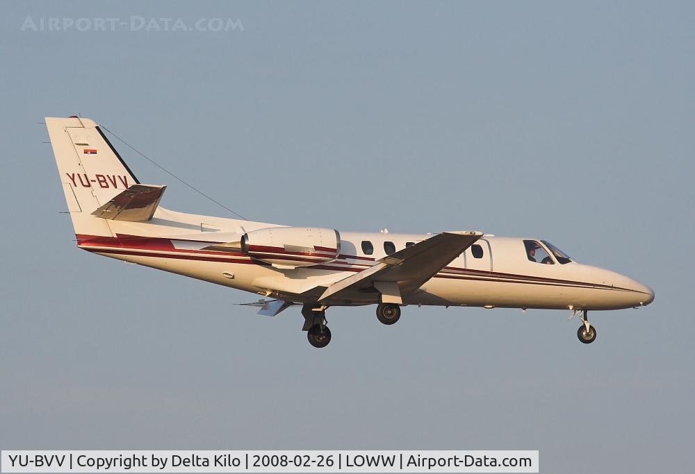 YU-BVV, 1981 Cessna 550 Citation II C/N 550-0272, Pink Air