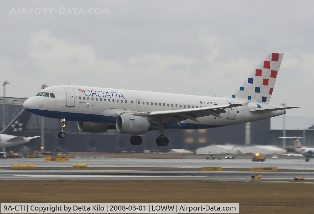 9A-CTI, 1999 Airbus A319-112 C/N 1029, CROATIA  A319