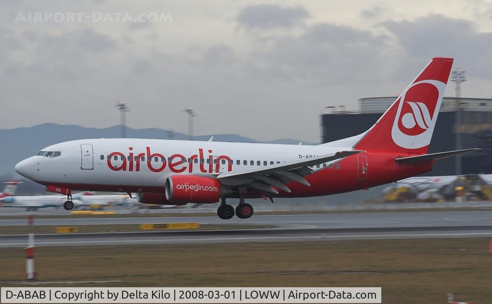 D-ABAB, 2001 Boeing 737-76Q C/N 30277, AIR BERLIN  in new livery